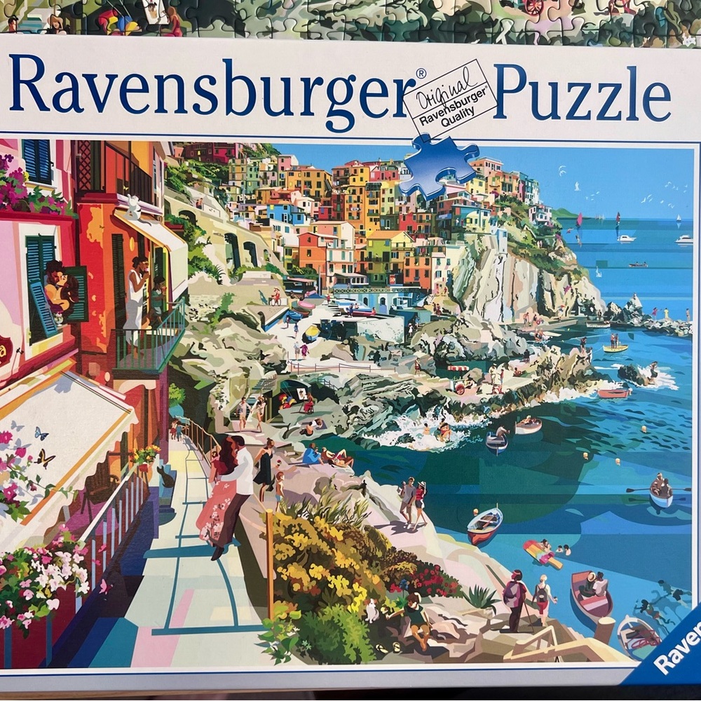 SOLD Romance in Cinque Terre 1500 pc puzzle